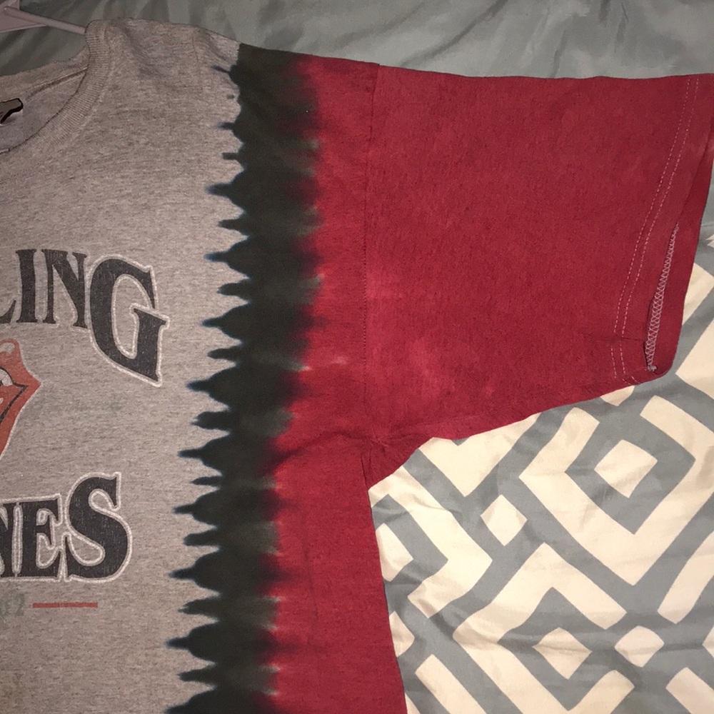 Vintage early 90s Rolling Stones liquid blue tee - Picture 8 of 16